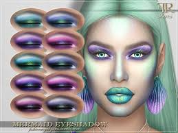 the sims resource mermaid eyeshadow