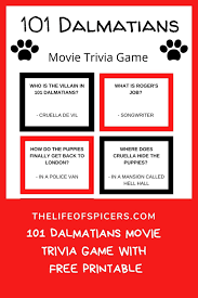 What is the net prime number after 7? 101 Dalmatians Trivia Quiz Free Printable The Life Of Spicers