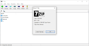 7 zip 21 05 first le version of