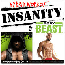 body beast and insanity hybrid workout
