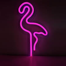 Flamingo Neon Light Cocus Pocus