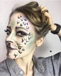 halloween makeup y wild cat tutorial