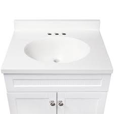 Style selections drayden 24 in heirloom single sink bathroom vanity with white cultured marble top the vanities tops department at lowes design element cara 24 in blue single sink bathroom vanity with white porcelain top the vanities tops department at lowes Style Selections Ellenbee 24 In White Bathroom Vanity Combo With Cultured Marble Top And Integral Sink Sink Lowe S Canada