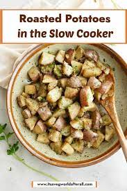 Slow Cook Russet Potatoes gambar png