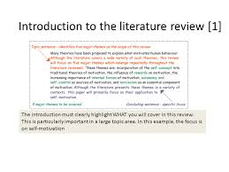 Sections of a thesis   Student Services   The University of     example of literature review for report jpg