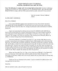Sample Lease Termination Letter 7 Examples In Word Pdf