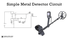 I am really new to metal detecting and i am looking forward to building my own metal detector. Simple Metal Detector Circuit Electronics Projects