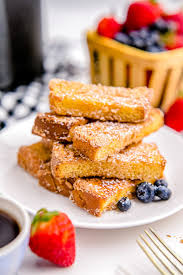 air fryer french toast sticks food