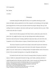 Writing a reflection paper means reflecting your inner thoughts and ideas. Interview Reflection Essay Example