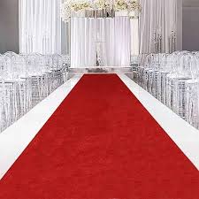 red carpet aisle runner 20mt decor
