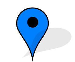 Google Maps Pin Blue Clip Art At Clker Com Vector Clip Art