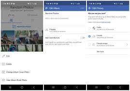 how to make photos private on facebook