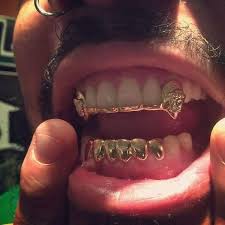 Tsanly gold grillz 6 teeth mouth 24k plated gold top & bottom grills caps set for son + extra molding bars + microfiber cloth 3.6 out of 5 stars 218 $10.59 $ 10. 10k 24k Solid Gold Grillz 6 Teeth 10k 250 For Sale In Orlando Fl Offerup Gold Grillz Teeth Jewelry Diamond Grillz