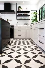 statement black white tile options