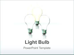 Light Bulb Powerpoint Template Free Download Jpickett Co