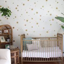 Starburst Wall Decal Golden Confetti