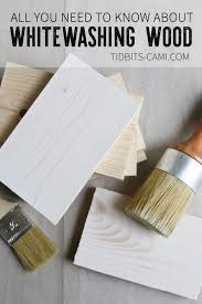 How To Whitewash Wood 2 Techniques