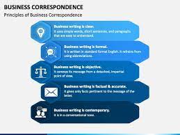business correspondence meaning and