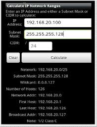 ipcalcexfree subnet mask cidr converter