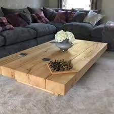 A Chunky Wood Coffee Table From Abacus