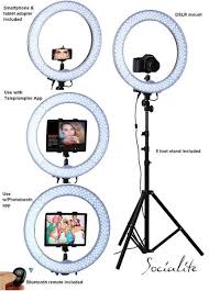 Big beautiful and easy to transportwww.fireworksphotobooths.com Socialite 18 Led Ipad Ring Light Kit Incl Light 6ft Stand Iphone Ipad Dslr Mount Remote Ipad Photo Booth Photo Booth Diy Photo Booth