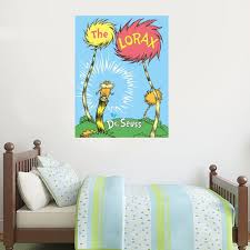 Dr Seuss The Lorax Cover Wall Sticker