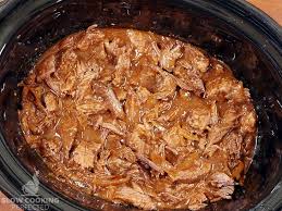 slow cooker bbq beef slow cooking