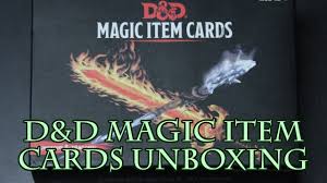 We did not find results for: D D Magic Item Cards Unboxing Youtube