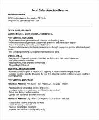 Get The Call Of Interview With These Sales Associate Resume