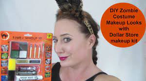 diy zombie look with a dollar kit
