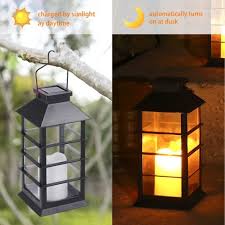 solar powered lantern lights