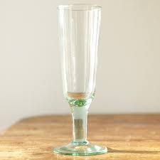 Recycled Stemmed Prosecco Glass Lisa