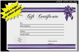 Create Your Own Gift Certificate Template Free Fabulous Make Your