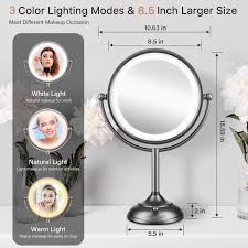 10x magnifying vanity mirror