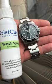 how to clean a stainless steel watch