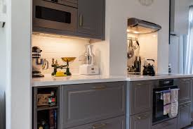 Our friendly, skilled team will offer kitchen solutions and durable products that meet your budget. A Creative Couple Renovates Another Small London Flat London Flat Renovations Flat Apartment