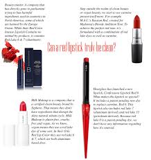 the red lip smudge style