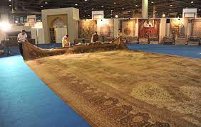 million dollar largest silk carpet on
