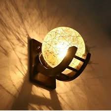 Bright Wall Mounted Wooden Wall Light