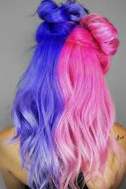 Check spelling or type a new query. The Half And Half Hair Trend For Bright Girls Who Want To Have It All Split Dyed Hair Half And Half Hair Two Color Hair