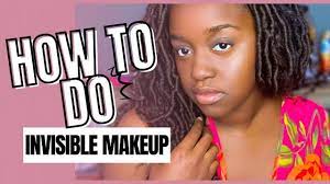 how to do an invisible makeup look