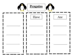 Penguins Can Have Are Graphic Organizer