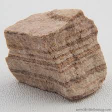 Sandstone Sedimentary Rock Banded