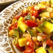 Mexico In My Kitchen Corn And Zucchini Mexican Style Recipe  gambar png