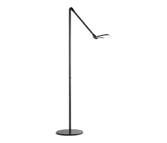Slide your finger along the stem's touch strip to control brightness and power. Splitty Floor Lamp Matte Black Architonic
