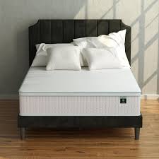 The memory foam layer is infused with gel material that captures and distributes heat to prevent overheating. Euro Top Memory Foam Spring Hybrid Queen Mattress Zinus