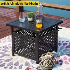 Phi Villa Patio Table Umbrella Hole