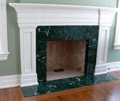 Green Marble Fireplace