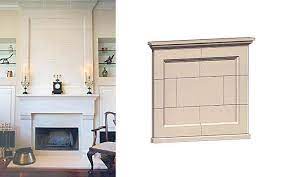 Fireplace Over Mantels