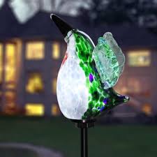 Solar Hummingbird Garden Stake Lights